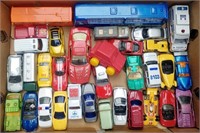 Box Of Die Cast Cars