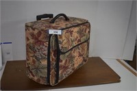 Rolling Sewing Machine Case w/Expandable Handle