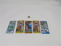 5 pack de cartes Pokémon japonaise