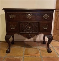 Fancy Chippendale Ball & Claw Foot Lowboy