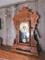 Oak Shelf Clock