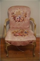 Victorian Style Side Arm Chair