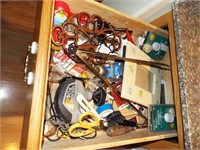 Contents of Drawers, Dimmers, Hot Pads, Batteriesr