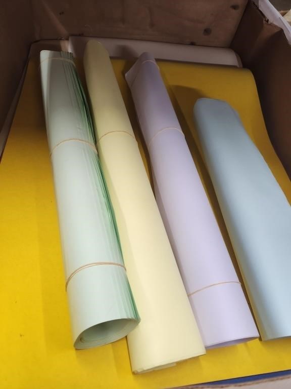 Colored And Plain Cardboard & Paper Sheets