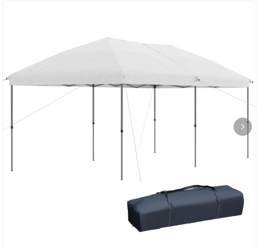 $299 10' x 19' Pop Up Canopy w/ EasyUp Steel Frame