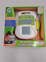 LEAP FROG MR PENCILS SCRIBBLE & WRITE ELECTRONIC