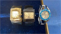 Lot of 3 wrist watches - 1 Via Nova & 2 Novelle-