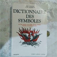 Dictionnaire des Symboles, 1100 pages, ed Bouquins