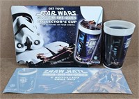 1990s Star Wars Collector Cup Display