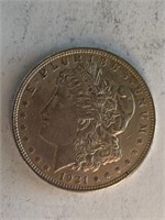 1921     Morgan Silver Dollar