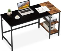 2-Tier Industrial Modern Laptop Table