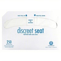 HOSPECO Toilet Seat Cover: 1/2 Fold B11