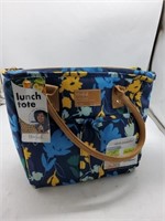 Fit and fresh flower lunch tote