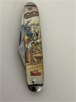 Vintage LONE RANGER & TONTO Folding pocket knife