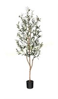 Artificial Olive Tree 5FT Tall Faux Silk