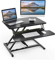 ERGOMAKER 26/66cm Height Adjustable Desk.