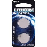 CVS Health Lithium CR2032 Battery 2Ct, Pack of 6