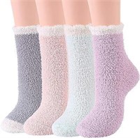 3 PAIRS Fuzzy Cozy Sock