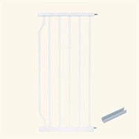 BELABB Baby Gate Extension Small White Indoor Safe