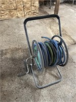 Garden hose and cart