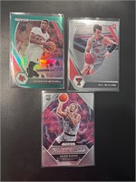 Prizm Mitchell Green, McClung Rookie, Suggs Rookie