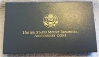 1991 Mt Rushmore 3 Coin Set