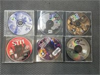 6 Sony Playstation Games PS1