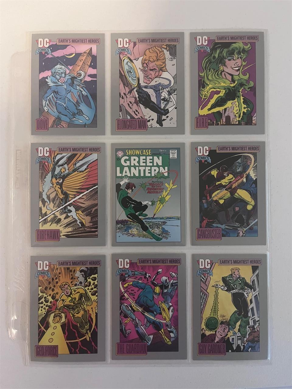 1991 DC Comics Cards Green Lantern