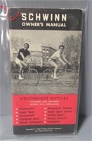 Schwinn Owner's Manual 1969. Original.