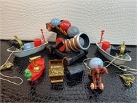 Fisher price boat cannon anchor & treasure toys