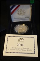 2010 Boy Scouts of America Silver Dollar