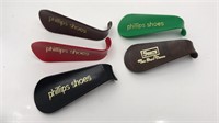 5 Philliips Shoes Shoe Horns In Multiple Colors