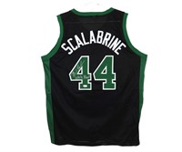 SIGNED BRIAN SCALABRINE BOSTON CELTICS JERSEY JSA