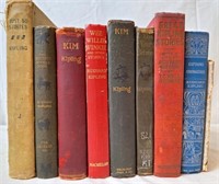 Rudyard Kipling Books, Antique