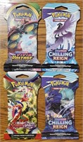 (4) Sealed Pokémon Booster Packs #1