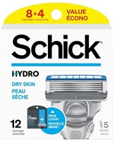 Schick Hydro Skin Comfort Dry Skin 5 Blade Razor
