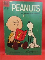 1958 Peanuts Dell 969 Vintage 10 Cent Comic Book