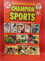 1973 Champion Sports #1 First Issue DC Comic Book