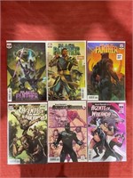 6 bagged and backed comics