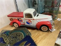 metal and some plastic Pepsi delivery truck model
