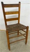 Nice Ladder Back Antique Chair