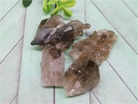 SMOKY QUARTZ ROCK STONE LAPIDARY SPECIMEN