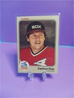 OF)   Sportscard 1983 Fleer Carlton Fisk