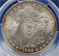 1885 $1 PCGS MS 65