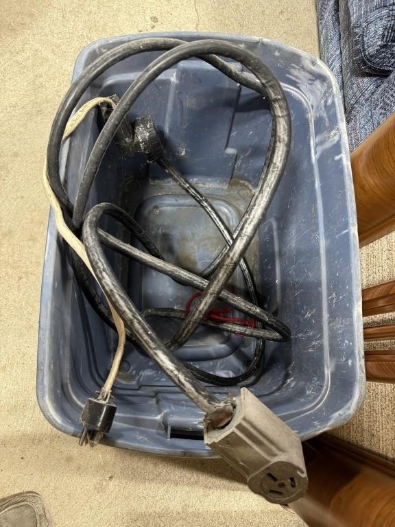 Welder Plug in Tote