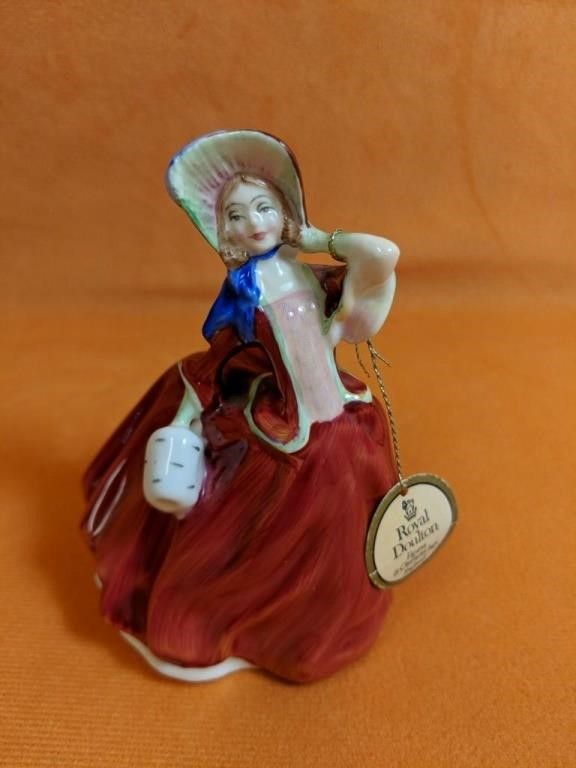 1991 Miniature Royal Doulton "Autumn Breezes"