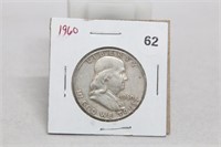 1960 Franklin Half Dollar