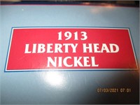 1913 Liberty Head Nickel Morgan MInt Repica