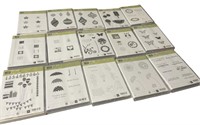 (15) Rubber Stamp Sets in Cases