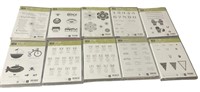 (10) Craft Rubber Stamp Sets in Cases